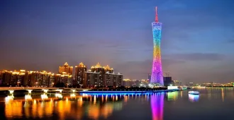 ทัวร์จีน กวางโจว เซินเจิ้น Canton Tower อนุสาวรีย์ห้าแพะ Happy Harbor