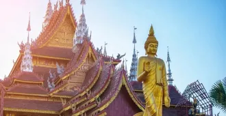ทัวร์จีน ซุปตาร์ สิบสองปันนา วัดป่าเจ เจดีย์มันเล่ย ตลาดน้ำหกประเทศ