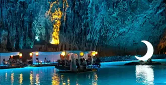 ทัวร์จีน ฉงชิ่ง ซิงเหวิน หงหยาต้ง นั่งรถไฟทะลุตึก ล่องเรือถ้ำตาเทพ