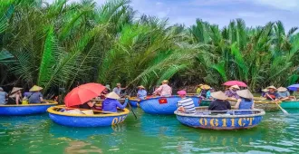 ทัวร์เวียดนามกลาง ดานัง ฮอยอัน บานาฮิลล์ ล่องเรือกระด้ง