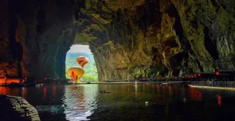 ทัวร์จีน เอินซือ อุทยานถ้ำเถิงหลง แกรนด์แคนยอนผิงซาน เมืองเทพธิดาชาวถู่เจีย