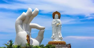 ทัวร์จีน ไหหลำ วัดหนานซาน เกาะดอกไม้ทะเลไห่ฮัวเต่า