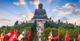 ทัวร์ฮ่องกง ไหว้พระเสริมบารมี เกาลูน พระใหญ่นองปิง วัดซีซ้าน วัดแชกงหมิว