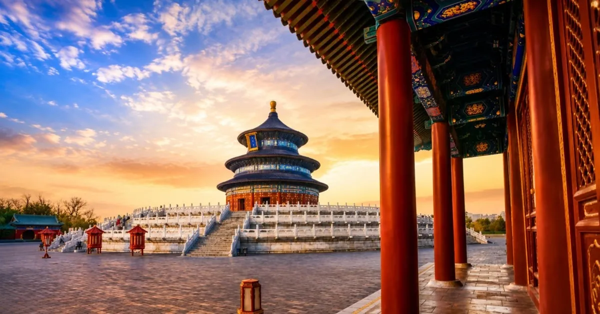 ทัวร์จีน ปักกิ่ง เทียนจิน หอฟ้าเทียนถาน พระราชวังฤดูร้อน เทียนจินอาย