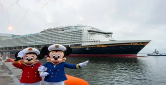 ทัวร์ล่องเรือสำราญ Disney Adventure สิงคโปร์ เมอร์ไลออน มารีนาเบย์แซนด์
