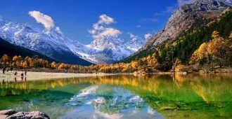 China Chengdu Siguniangshan Bipenggou Dagu Glacier - ทัวร์จีน มหัศจรรย์ เฉิงตู เที่ยว 3 อุทยาน สี่ดรุณี ปี้เผิงโกว ต๋ากู่ปิงชวน (ไม่ลงร้าน)