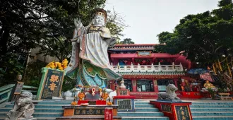 ทัวร์ฮ่องกง ไหว้พระเสริมบารมี 5 วัดดัง พระใหญ่นองปิง วัดแชกงหมิว เจ้าแม่กวนอิมรีพลัสเบย์