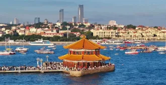 ทัวร์จีน ชิงเต่า สะพานจ้านเฉียว พิพิธภัณฑ์เบียร์ หมู่บ้านชาวประมงซาจื่อโข่ว