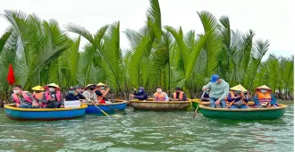 Central Vietnam Da Nang Hoi an  Basket Boat Bana Hills - ทัวร์เวียดนามกลาง ดานัง ออยอัน ล่องเรือกระด้ง พักบนบานาฮิลล์ 