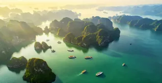 North Vietnam Hanoi Ninh Binh Halong Tam Dao - ทัวร์เวียดนามเหนือ ฮานอย นิงห์บิงห์ ฮาลอง ตามด๋าว ล่องเรือชมบรรยากาศสุดว้าว