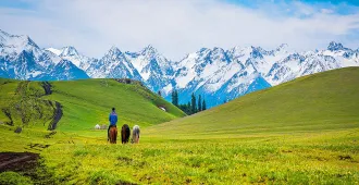China Xinjiang Urumuqi Yining - ทัวร์จีน ซินเจียงกลาง อูรูมูฉี อี้หนิง ทุ่งหญ้านาราถี ทะเลสาบไซลี่มู (ไม่ลงร้าน)