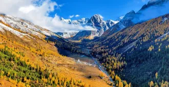 China Chengdu Siguniangshan Bipenggou Autumn - ทัวร์จีน ซุปตาร์ เฉิงตู สี่ดรุณี ปี้เผิงโกว อัญมณีแห่งเสฉวน ใบไม้เปลี่ยนสี (ลงร้าน)