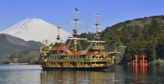 Japan Tokyo Narita Hakone Fujiten - ทัวร์ญี่ปุ่น โตเกียว นาริตะ ฮาโกเน่ ล่องเรือโจรสลัดฮาโกเน่และลานสกีฟูจิเทน  