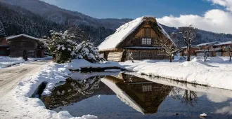 Japan Osaka Kyoto Shiragawa Winter - ทัวร์ญี่ปุ่น โอซาก้า เกียวโต เล่นสกี สัมผัสมรดกโลก โรแมนติกฤดูหนาว