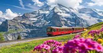 Grand Switzerland Geneva Interlaken Zurich Jungfrau New Year’s Eve  - ทัวร์แกรนด์ สวิตเซอร์แลนด์ เจนีวา อินเตอร์ลาเคน ซูริค ขึ้นกระเช้าลอยฟ้า Eiger Express และ นั่งรถไฟสู่ยอดเขาจุงเฟรา