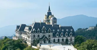 North Vietnam Hanoi Tam Dao Gio Tam Dao - ทัวร์เวียดนามเหนือ ฮานอย ตามด๋าว ชมโบสถ์หินและจีโอ คาเฟ่ ตาม ด๋าว