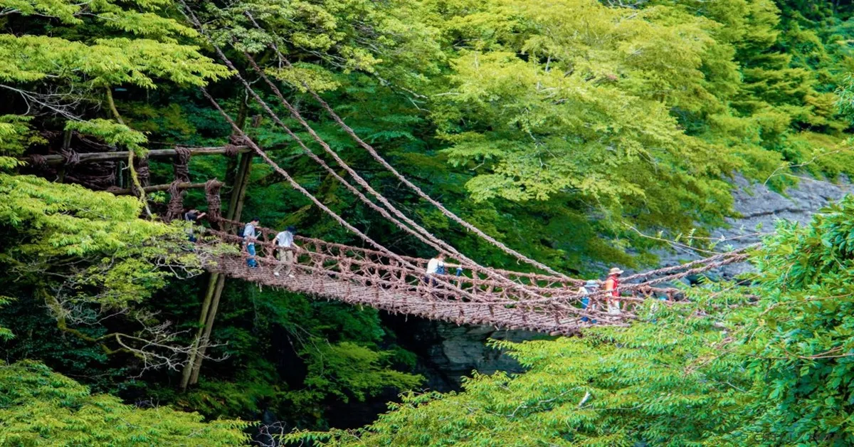 Japan Osaka Kobe - ทัวร์ญี่ปุ่น โอซาก้า โกเบ เที่ยวชมสะพานคะซึระบาชิและล่องเรือช่องเขาโอโบเคะ 