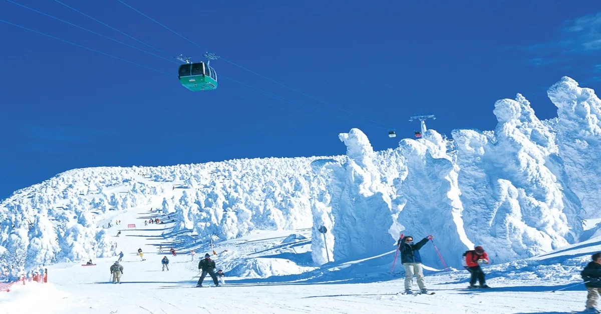 Japan Tokyo Tohoku Nikko Aomori - ทัวร์ญี่ปุ่น โตเกียว โทโฮคุ นิกโก้ อาโอโมริ ชมสโนว์มอนสเตอร์ผลงานศิลปะของธรรมชาติและกิจกรรมลานสกี