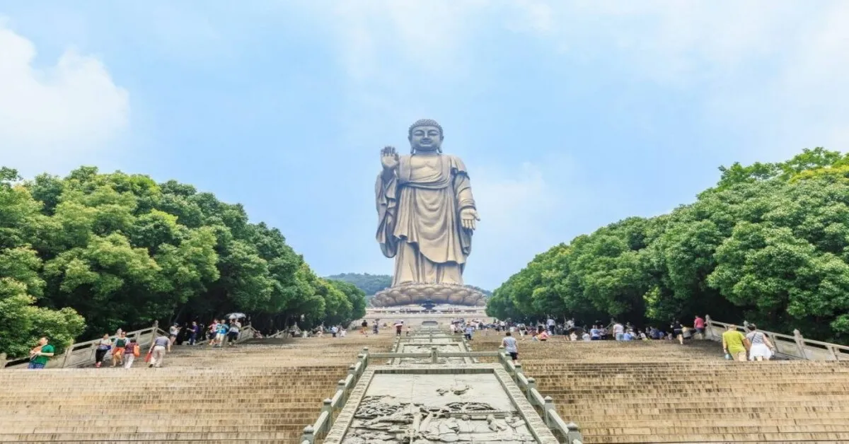 China Shanghai Hangzhou Wuxi Suzhou Lingshan Grand Buddha - ทัวร์จีน เซี่ยงไฮ้ หังโจว อู๋ซี ซูโจว วัดพระใหญ่หลิงซานต้าฝอ (ไม่ลงร้าน) 
