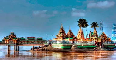ทัวร์พม่า ย่างกุ้ง หงสาวดี สิเรียม ไจ๊โท มหาเจดีย์ชเวดากอง พระธาตุอินทร์แขวน เจดีย์เยเลพญา