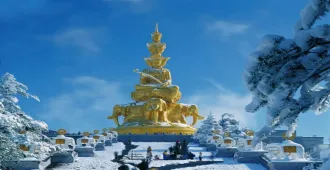 China Chengdu Siguniangshan Leshan - ทัวร์จีน มหัศจรรย์ เฉิงตู ภูเขาสี่ดรุณี ง้อไบ๊ เล่อซาน (ไม่ลงร้าน)