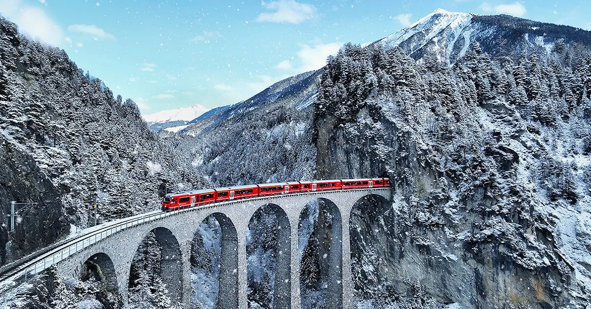 Grand Switzerland Zermatt Geneva Bern Como Bernina Express Frozen Winter  - ทัวร์สวิตเซอร์เเลนด์ เซอร์แมท เจนีวา เบิร์น โกโม นั่งรถไฟ เบอร์นิน่า เอ็กซ์เพรส
