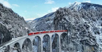 Grand Switzerland Zermatt Geneva Bern Como Bernina Express Frozen Winter  - ทัวร์สวิตเซอร์เเลนด์ เซอร์แมท เจนีวา เบิร์น โกโม นั่งรถไฟ เบอร์นิน่า เอ็กซ์เพรส