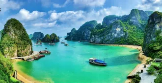 North Vietnam Hanoi Halong Tam Dao - ทัวร์เวียดนามเหนือ เรียล เรียล ฮานอย ฮาลอง ตามด๋าว แจ่มๆ ติดแกลมเวอร์ ล่องเรือชมอ่าวฮาลอง โบสต์หินตามด๋าว (ลงร้าน)