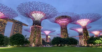 Singapore Merlion Garden By The Bay - ทัวร์สิงคโปร์ เมอร์ไลอ้อน  การ์เด้น บาย เดอะเบย์