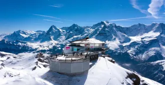 Europe Italy Switzerland Schilthorn - ทัวร์ยุโรป อิตาลี สวิตเซอร์แลนด์ พิชิตยอดเขาซิลธอร์น 007 และชมวิวหลักล้านที่หมู่บ้านมูร์เร่น