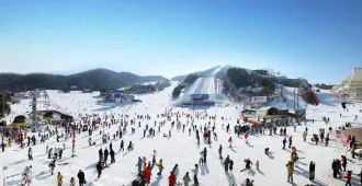 South Korea Seoul Suwon Everland Ski Resort - ทัวร์เกาหลีใต้ โซล ซูวอน เอเวอร์แลนด์ สกีรีสอร์ท