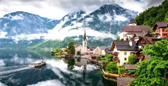 East Europe Germany Czech Slovakia Hungary Austria Hallstatt - ทัวร์ยุโรปตะวันออก เยอรมนี เช็ก สโลวาเกีย ฮังการี ออสเตรีย นั่งกระเช้าพิชิตยอดเขาซุกสปิตเซ่และล่องเรือแม่น้ำดานูบ (พักฮัลล์สตัทท์)