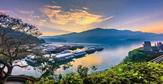 Taiwan Taichung Taipei Sun Moon Lake - ทัวร์ไต้หวัน ไทจง ไทเป ล่องเรือทะเลสาบสุริยันจันทรา เช็คอิน บรูราโน่แห่งใต้หวัน