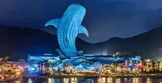 China Macau Guangzhou Zhuhai Chimelong Ocean Kingdom - ทัวร์จีน มาเก๊า กวางเจา จูไห่ เที่ยวสวนสนุกฉางหลงสุดตื่นเต้นไปกับสัตว์โลกใต้น้ำ