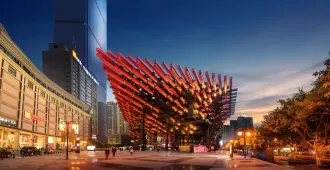 China Chengdu Wulong Dazu Raffles City - ทัวร์จีน เฉิงตู อู่หลง ต้าจู๋ ฉงชิ่ง แลนมาร์คแห่งใหม่ อุทยานเขานางฟ้า (ไม่ลงร้าน)