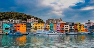 Taiwan Taipei Keelung Zhengbin Fishing Harbor - ทัวร์ไต้หวัน ไทเป จีหลง บูราโน่แห่งไต้หวัน