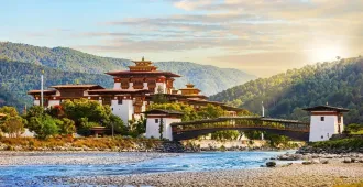 India Bhutan Punakha Dzong - ทัวร์อินเดีย ภูฏาน สัมผัสความมหัศจรรย์ ณ ดินเเดนมังกรสายฟ้า