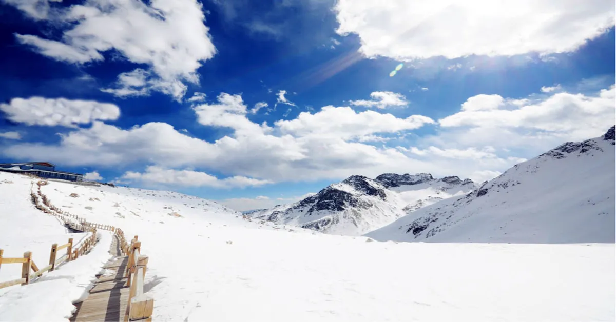 China Chengdu Siguniangshan Dagu Glacier - ทัวร์จีน เฉิงตู สี่ดรุณี ต๋ากู่ปิงชวน (ไม่ลงร้าน)