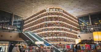 South Korea Seoul Starfield library - ทัวร์เกาหลีใต้ โซล เที่ยวชมห้องสมุดสตาร์ฟิลด์ (อิสระ 1 วัน)