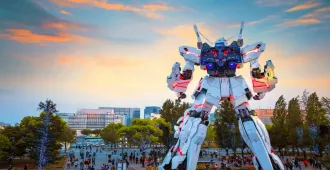 Japan Tokyo Kawagoe Fuji Odaiba Illumination - ทัวร์ญี่ปุ่น มหัศจรรย์ โตเกียว คาวาโกเอะ ฟูจิ โอไดบะ ชมหุ่นยนต์กันดั้มและเทศกาลประดับไฟซากามิโกะ