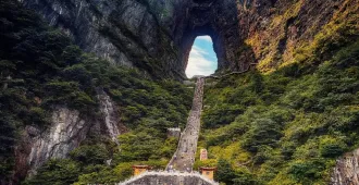 China Changsha Zhangjiajie Tianmen Shan - ทัวร์จีน ฉางซา จางเจียเจี้ย ถ้ำประตูสวรรค์เขาเทียนเหมินซาน (ไม่ลงร้าน)