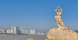 Macau Zhuhai Parisian Venetian Opera House - ทัวร์มาเก๊า จูไห่ ปารีเซียน เวเนเชียน โรงละครหอยไข่มุก ขอพรเจ้าแม่กวนอิมริมทะเล