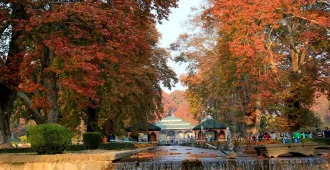 India Kashmir Srinagar Go Sweet Autumn - ทัวร์อินเดีย แคชเมียร์ ศรีนาคาพาฮาแกรม  กุลมาร์ค โซนามาร์ค ทัชมาฮาล ใบไม้เปลี่ยนสี