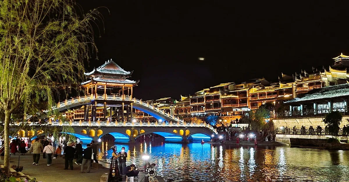 China Changsha Zhangjiajie Fenghuang County - ทัวร์จีน ฉางซา จางเจียเจี้ย เมืองโบราณเฟิ่งหวง (ไม่ลงร้าน)