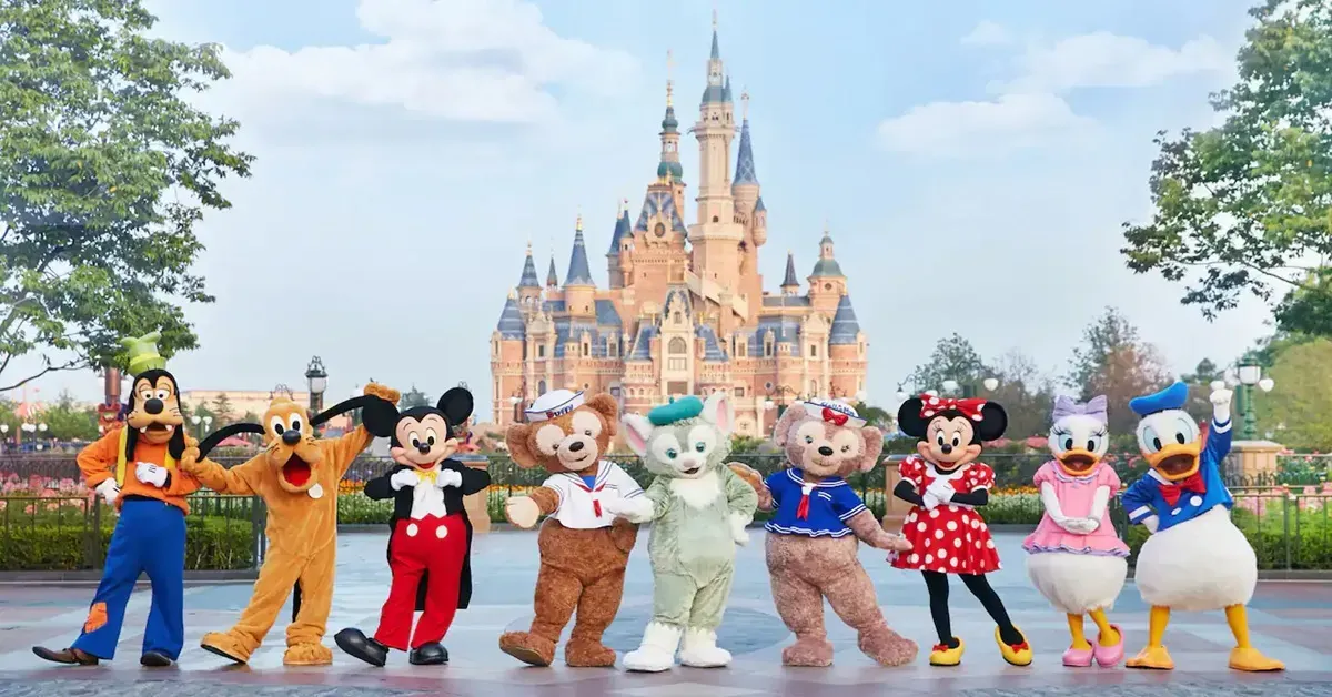 China Shanghai Disneyland Zhujiajiao - ทัวร์จีน มหัศจรรย์ เซี่ยงไฮ้ ดิสนีย์แลนด์ เมืองโบราณจูเจียเจี่ยว (ไม่ลงร้าน)