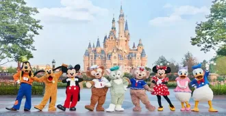 China Shanghai Disneyland Zhujiajiao - ทัวร์จีน มหัศจรรย์ เซี่ยงไฮ้ ดิสนีย์แลนด์ เมืองโบราณจูเจียเจี่ยว (ไม่ลงร้าน)