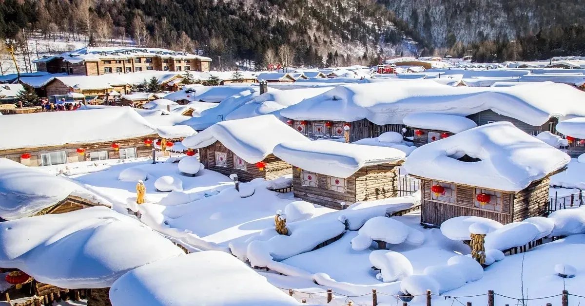 China Harbin Snow Village Changchun - ทัวร์จีน  ซุปตาร์ ฮาร์บิน หมู่บ้านหิมะ ฉางชุน สโนว์ฮาร์บิน พักหมู่บ้านหิมะ (ไม่ลงร้าน)