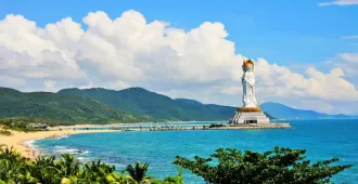 China Condor Hiso Hainan Sanya Nanshan Temple Guan Yin - ทัวร์จีน ไฉไล ไหหลำ ซานย่า วัดพุทธหนานซาน ขอพรเจ้าแม่กวนอิมริมทะเล 