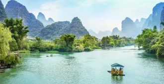 China Nanning Guilin Yangshuo - ทัวร์จีน หนานหนิง กุ้ยหลิน หยางซั่ว เขาหรูยี่ฟง ล่องเรือไม้ไผ่แม่น้ำหลีเจียง (ลงร้าน)