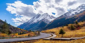 China Chengdu Siguniangshan Bipenggou Dagu Jiuzhaigou Autumn - ทัวร์จีน เฉิงตู สี่ดรุณี ปี้เผิงโกว ต๋ากู่ จิ่วจ้ายโกว เที่ยว 4 อุทยาน นั่งรถไฟความเร็วสูง ใบไม้เปลี่ยนสี (ไม่ลงร้าน)